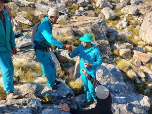 CNCFT planting their first cedar